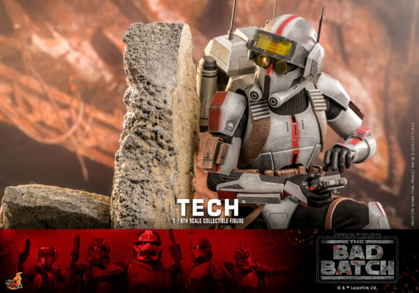 Tech (15) Hot Toys Star Wars The Bad Batch - Tech - Imagen 16