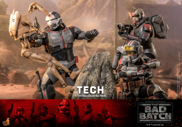 Tech (16) Hot Toys Star Wars The Bad Batch - Tech - Imagen 17