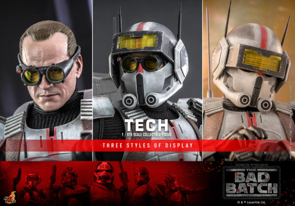 Tech (18) Hot Toys Star Wars The Bad Batch - Tech - Imagen 19
