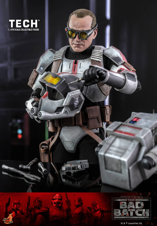 Tech (2) Hot Toys Star Wars The Bad Batch - Tech - Imagen 3