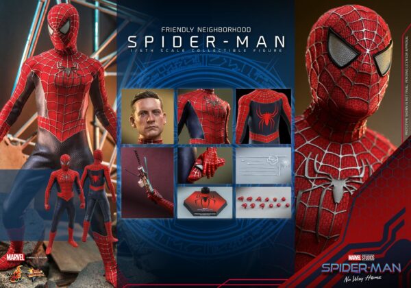 Tobey (1) Hot Toys No Way Home - Spider-Man Friendly Neighborhood - Imagen 1