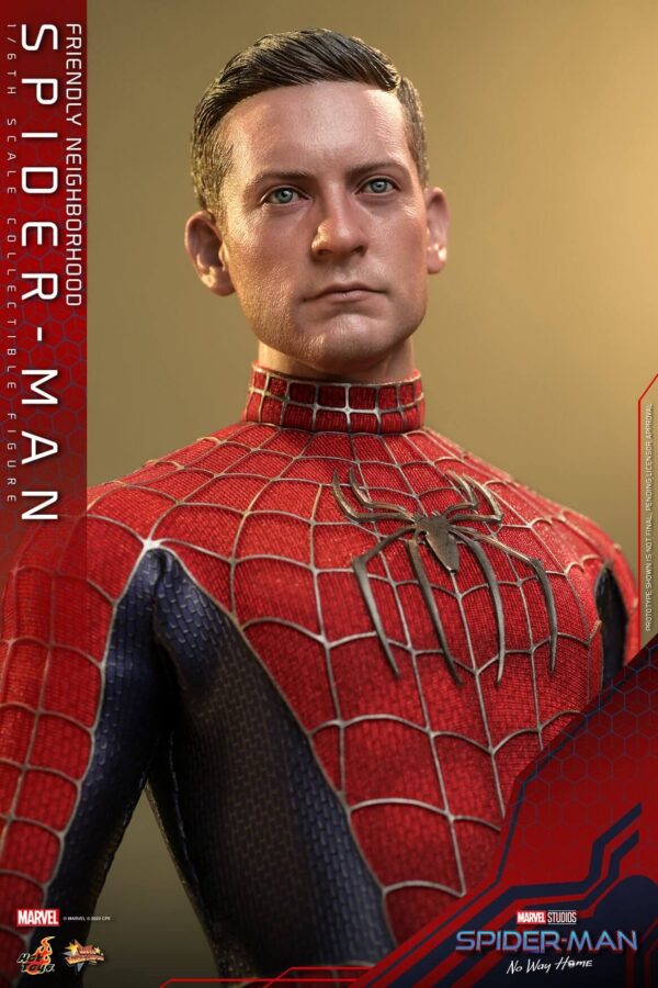 Tobey (10) Hot Toys No Way Home - Spider-Man Friendly Neighborhood - Imagen 11