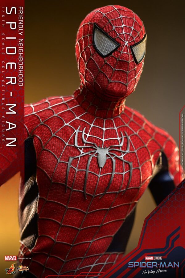 Tobey (16) Hot Toys No Way Home - Spider-Man Friendly Neighborhood - Imagen 17