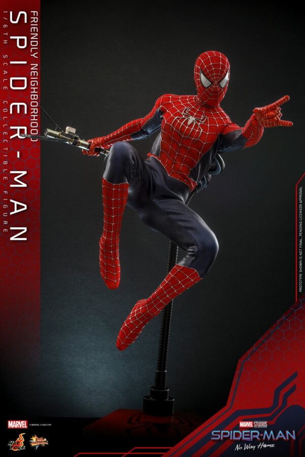 Tobey (4) Hot Toys No Way Home - Spider-Man Friendly Neighborhood - Imagen 5
