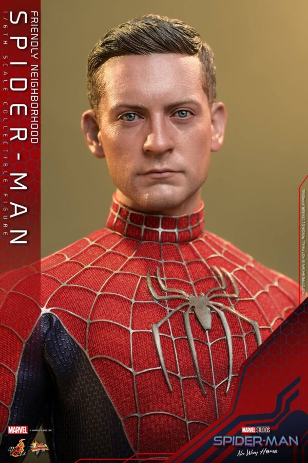 Tobey (7) Hot Toys No Way Home - Spider-Man Friendly Neighborhood - Imagen 8