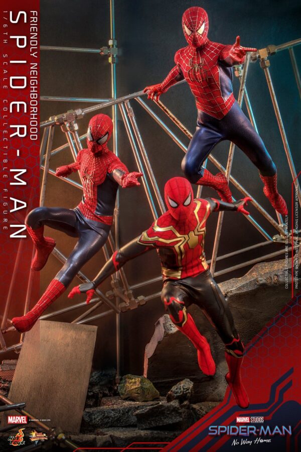 Tobey (9) Hot Toys No Way Home - Spider-Man Friendly Neighborhood - Imagen 10