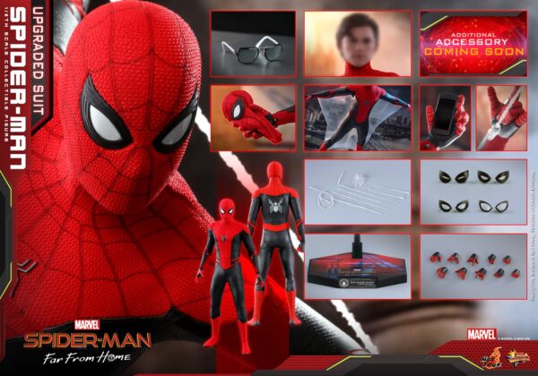 Upgrade (1) Hot Toys Far From Home - Spider-Man Upgraded Suit - Imagen 1