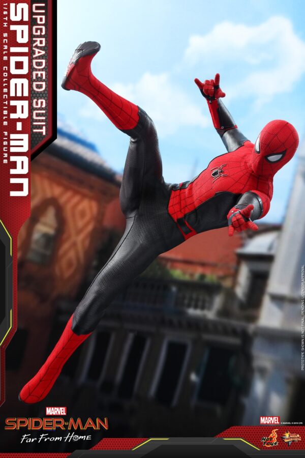 Upgrade (7) Hot Toys Far From Home - Spider-Man Upgraded Suit - Imagen 8