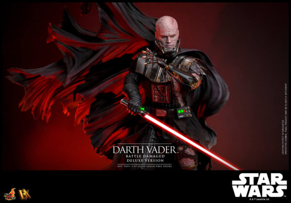 Vaderbattle (12) Hot Toys Star Wars - Darth Vader Battle Damaged Deluxe Edition - Imagen 13