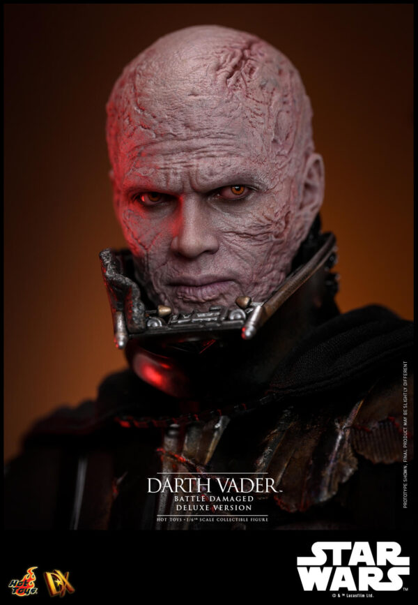 Vaderbattle (2) Hot Toys Star Wars - Darth Vader Battle Damaged Deluxe Edition - Imagen 3