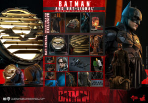 Hot Toys The Batman - Batman and Bat Signal