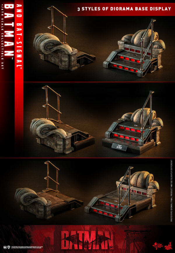batbs4 Hot Toys The Batman - Batman and Bat Signal - Imagen 4