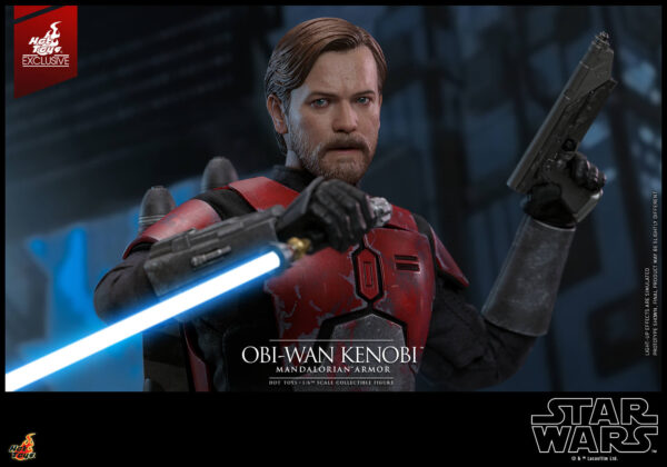 kenMan (10) Hot Toys Star Wars The Clone Wars - Obi-Wan Kenobi (Mandalorian Armor Special Edition - Imagen 11