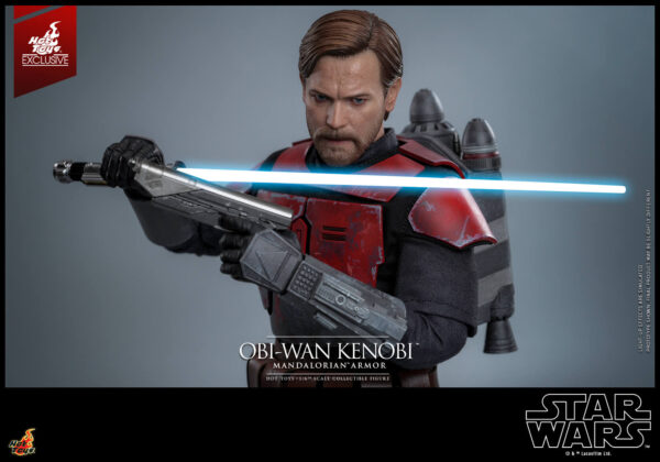 kenMan (3) Hot Toys Star Wars The Clone Wars - Obi-Wan Kenobi (Mandalorian Armor Special Edition - Imagen 4