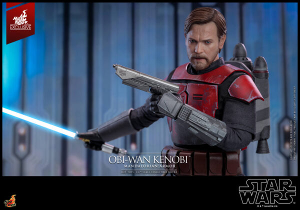 kenMan (4) Hot Toys Star Wars The Clone Wars - Obi-Wan Kenobi (Mandalorian Armor Special Edition - Imagen 5