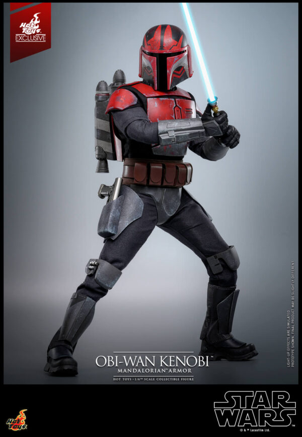 kenMan (6) Hot Toys Star Wars The Clone Wars - Obi-Wan Kenobi (Mandalorian Armor Special Edition - Imagen 7