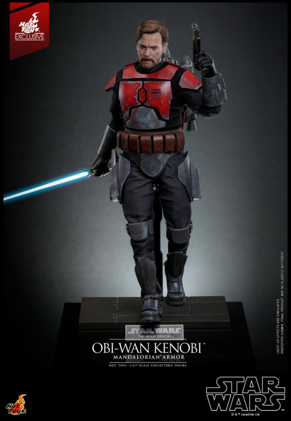 kenMan (7) Hot Toys Star Wars The Clone Wars - Obi-Wan Kenobi (Mandalorian Armor Special Edition - Imagen 8