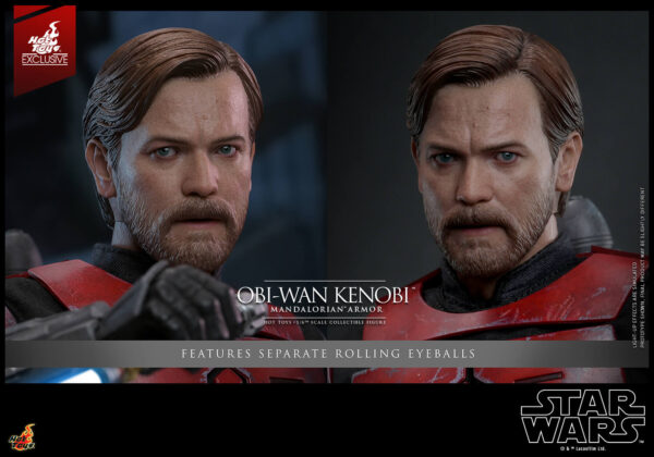 kenMan (9) Hot Toys Star Wars The Clone Wars - Obi-Wan Kenobi (Mandalorian Armor Special Edition - Imagen 10