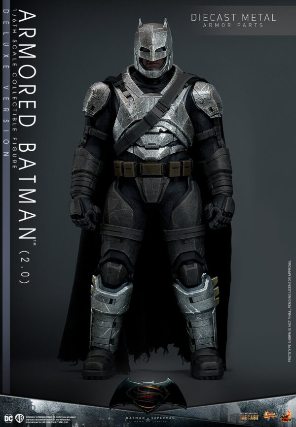 ArmoredDX (17) Hot Toys Batman v Superman Dawn of Justice - Armored Batman (2.0) Deluxe Edition - Imagen 18