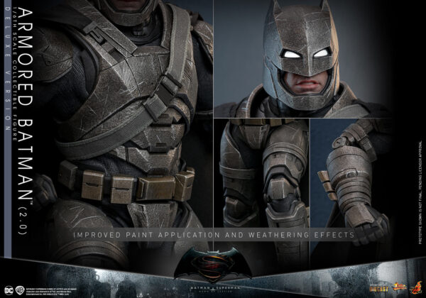 ArmoredDX (18) Hot Toys Batman v Superman Dawn of Justice - Armored Batman (2.0) Deluxe Edition - Imagen 19