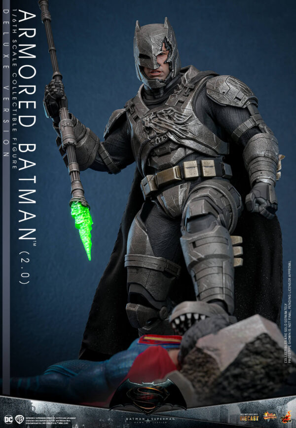 ArmoredDX (3) Hot Toys Batman v Superman Dawn of Justice - Armored Batman (2.0) Deluxe Edition - Imagen 4