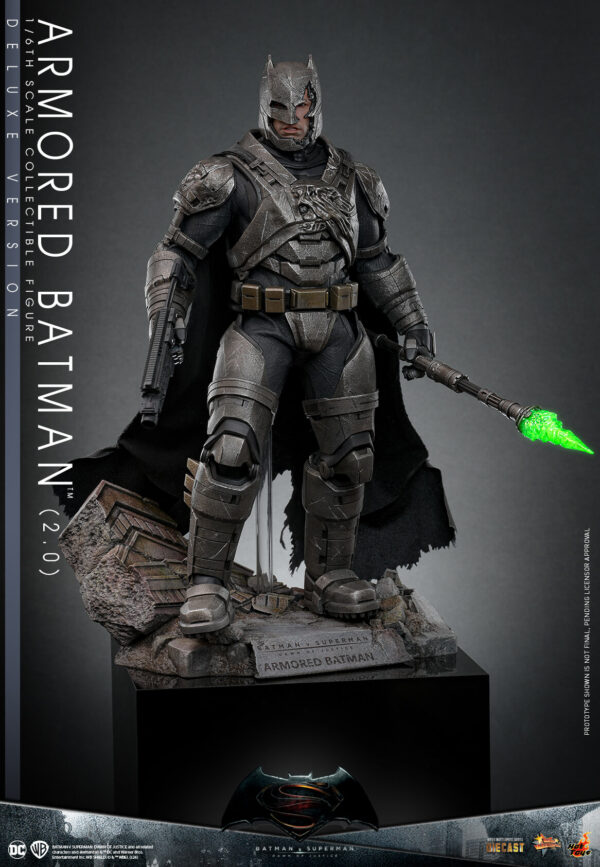 ArmoredDX (4) Hot Toys Batman v Superman Dawn of Justice - Armored Batman (2.0) Deluxe Edition - Imagen 5