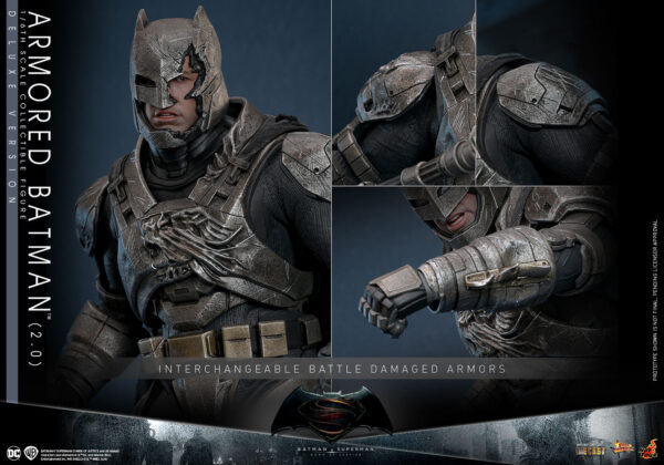 ArmoredDX (5) Hot Toys Batman v Superman Dawn of Justice - Armored Batman (2.0) Deluxe Edition - Imagen 6