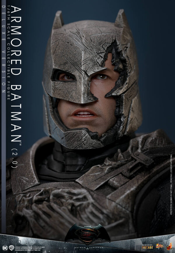 ArmoredDX (7) Hot Toys Batman v Superman Dawn of Justice - Armored Batman (2.0) Deluxe Edition - Imagen 8