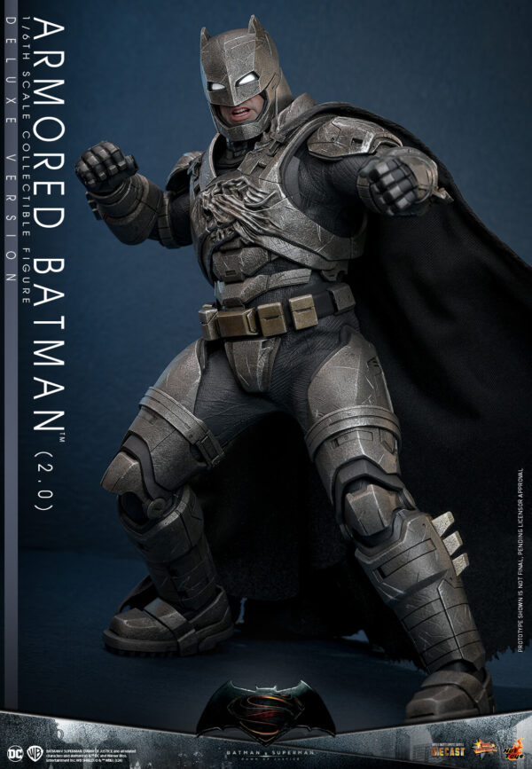 ArmoredDX (8) Hot Toys Batman v Superman Dawn of Justice - Armored Batman (2.0) Deluxe Edition - Imagen 9