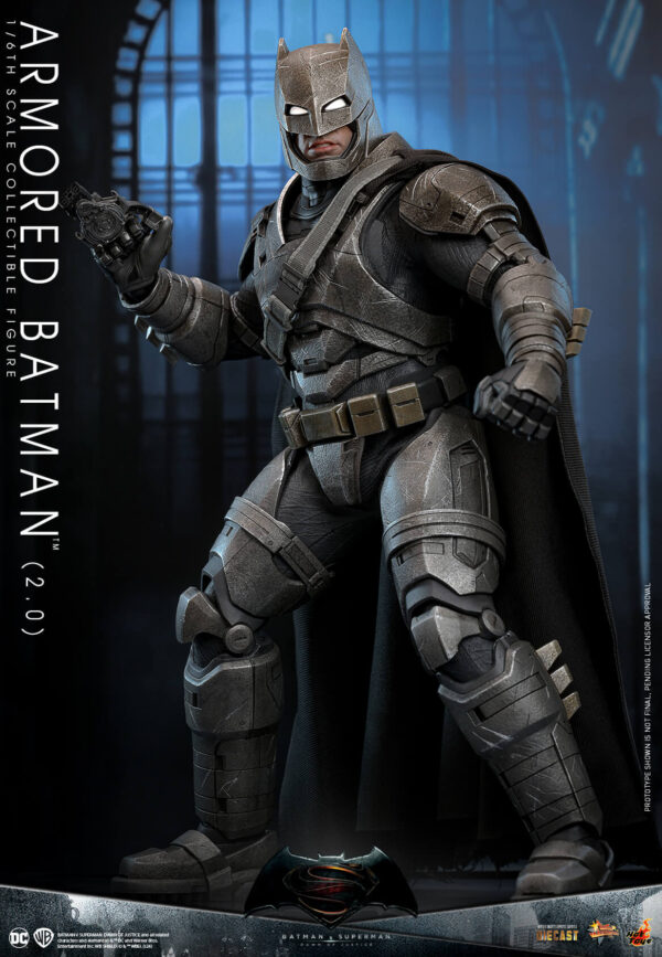 Armoredreg (11) Hot Toys Batman v Superman Dawn of Justice - Armored Batman (2.0) - Imagen 12