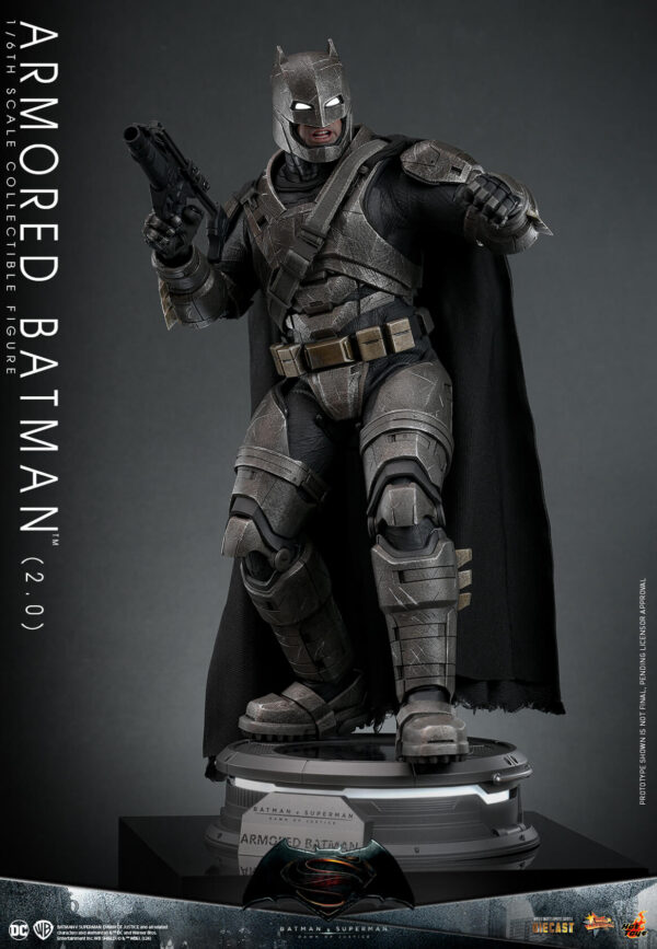 Armoredreg (3) Hot Toys Batman v Superman Dawn of Justice - Armored Batman (2.0) - Imagen 4