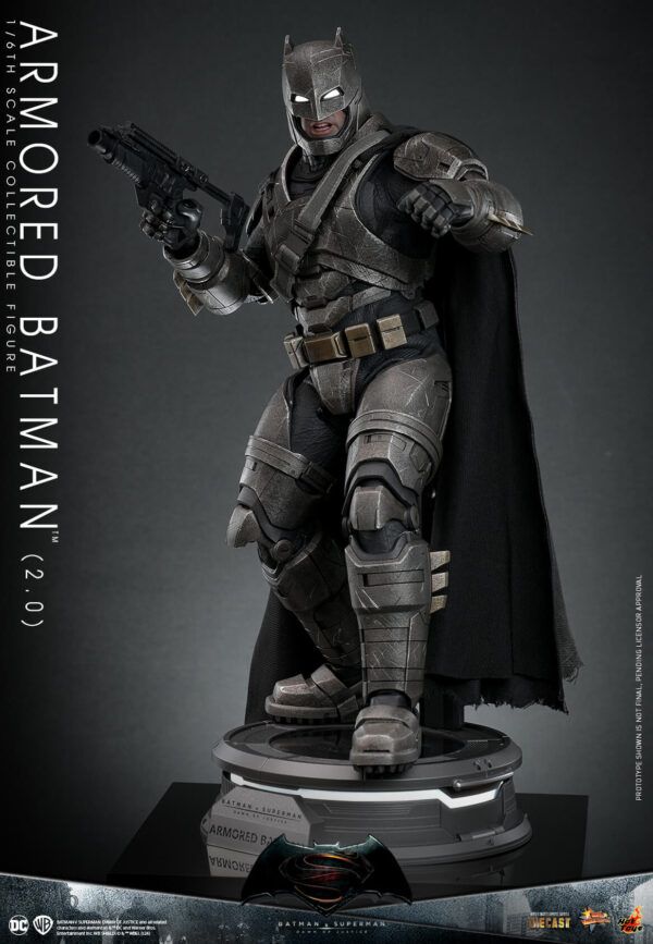 Armoredreg (8) Hot Toys Batman v Superman Dawn of Justice - Armored Batman (2.0) - Imagen 9