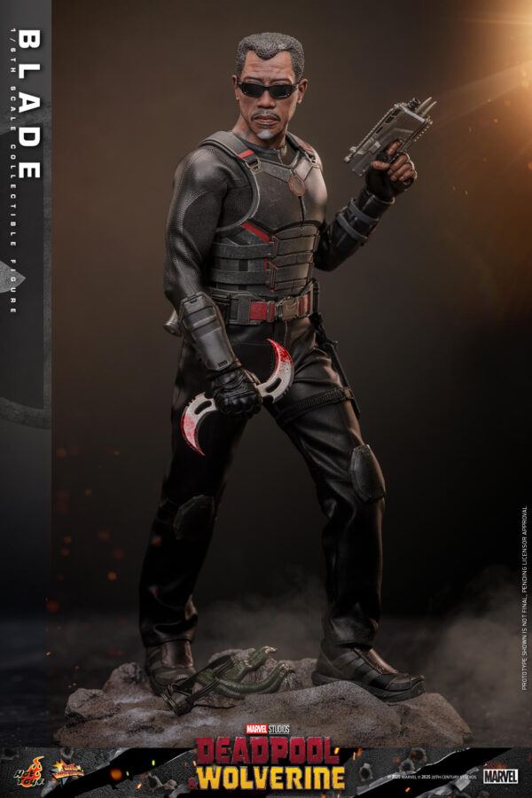 BLADE (2) Hot Toys Deadpool and Wolverine - Blade - Imagen 3