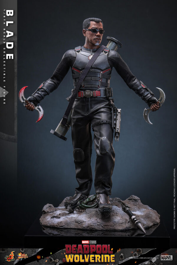 BLADE (7) Hot Toys Deadpool and Wolverine - Blade - Imagen 8