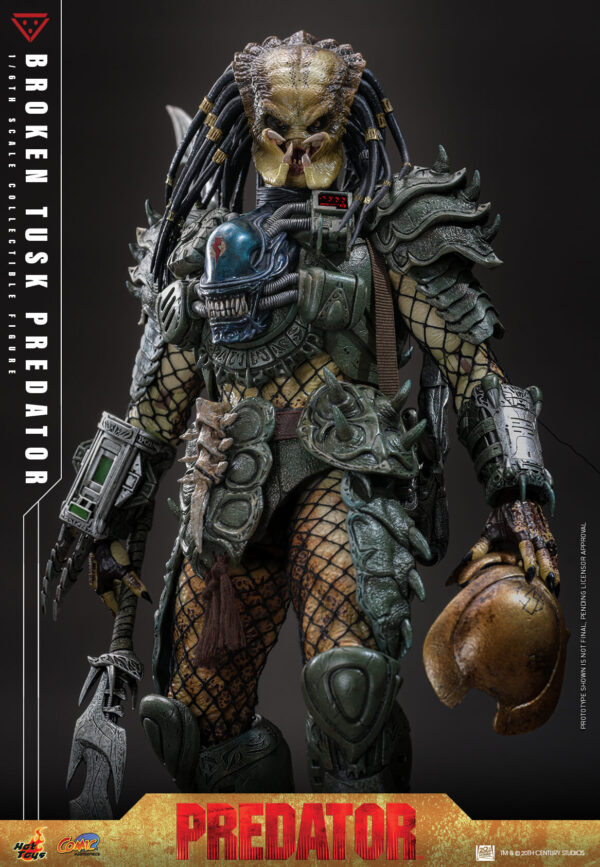 Brokentusk (13) Hot Toys Predator Comic - Predator Broken Tusk - Imagen 14