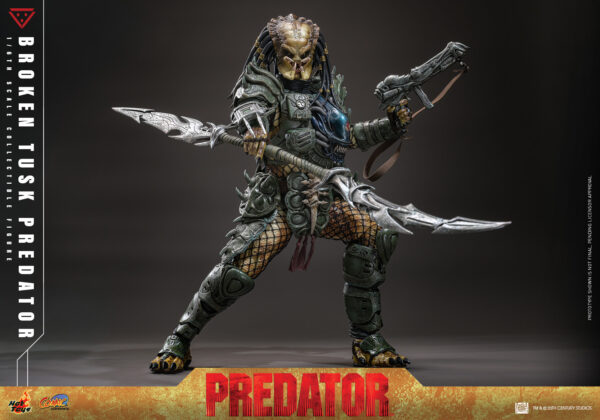 Brokentusk (14) Hot Toys Predator Comic - Predator Broken Tusk - Imagen 15