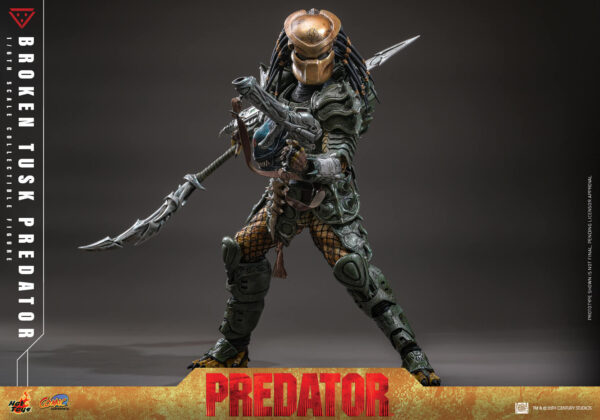 Brokentusk (9) Hot Toys Predator Comic - Predator Broken Tusk - Imagen 10