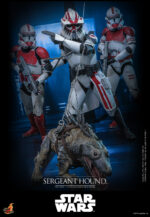 Hot Toys Star Wars The Clone Wars - Sergeant Hound - Imagen 12
