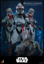 Hot Toys Star Wars The Clone Wars - Sergeant Hound - Imagen 14