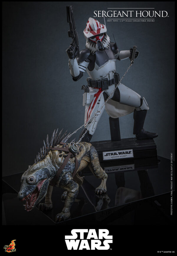 Hound (2) Hot Toys Star Wars The Clone Wars - Sergeant Hound - Imagen 3