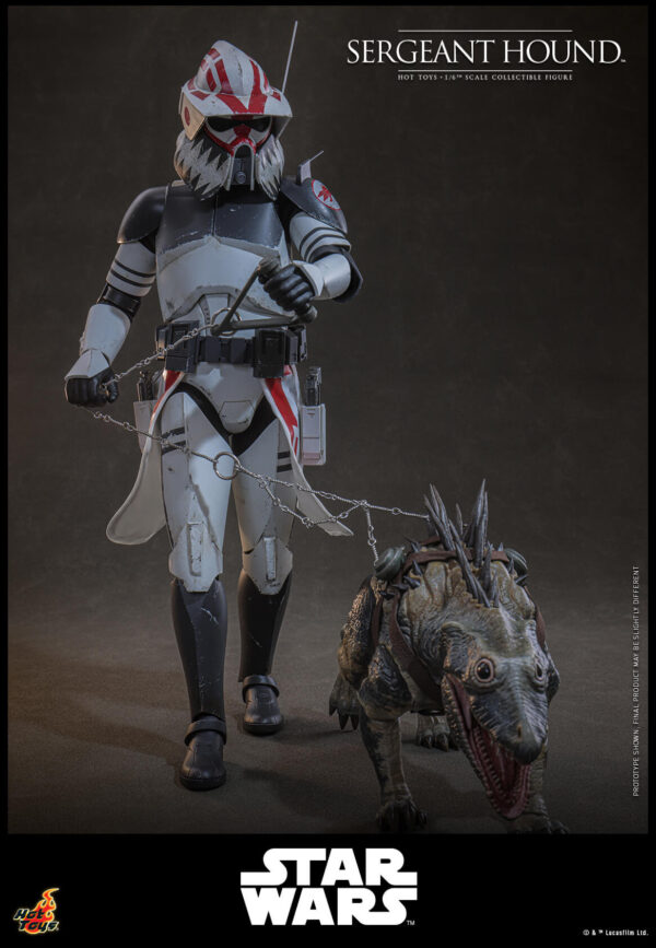 Hound (3) Hot Toys Star Wars The Clone Wars - Sergeant Hound - Imagen 4