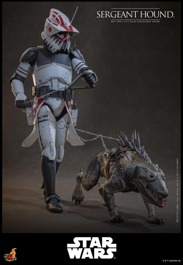 Hound (4) Hot Toys Star Wars The Clone Wars - Sergeant Hound - Imagen 5