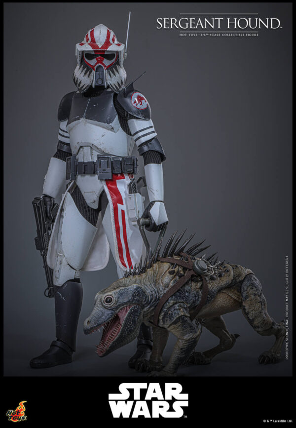 Hound (6) Hot Toys Star Wars The Clone Wars - Sergeant Hound - Imagen 7