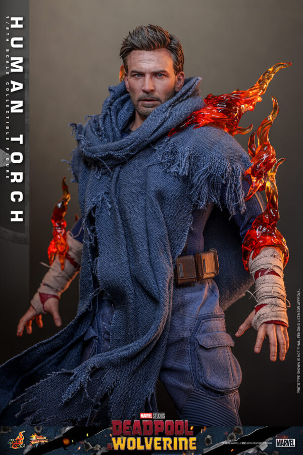 HumanTorch (11) Hot Toys Deadpool and Wolverine - Human Torch - Imagen 12