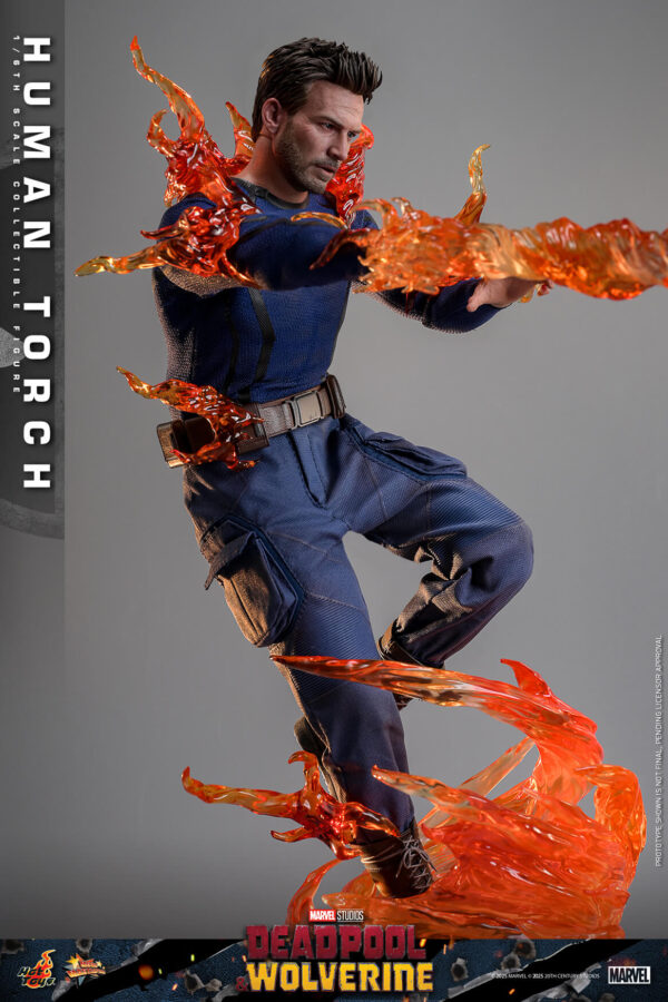 HumanTorch (12) Hot Toys Deadpool and Wolverine - Human Torch - Imagen 13