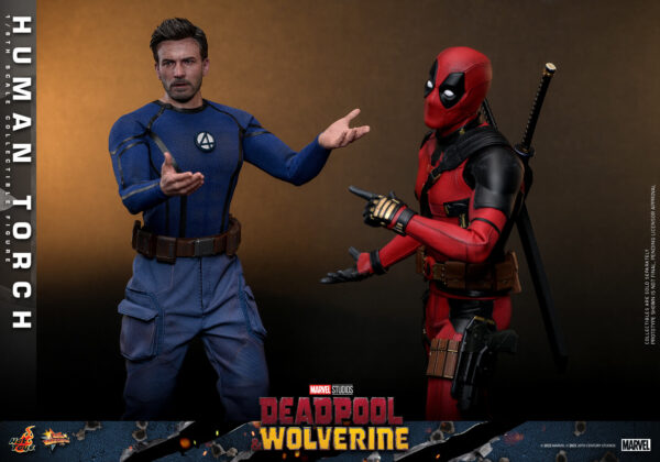 HumanTorch (3) Hot Toys Deadpool and Wolverine - Human Torch - Imagen 4