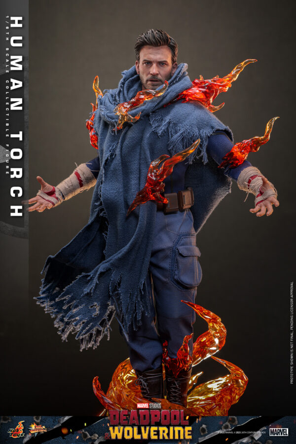 HumanTorch (6) Hot Toys Deadpool and Wolverine - Human Torch - Imagen 7