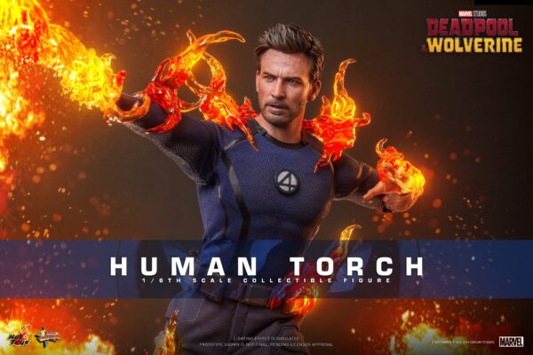 HumanTorch (8) Hot Toys Deadpool and Wolverine - Human Torch - Imagen 9