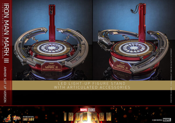 IMsuit (2) Hot Toys Iron Man - Iron Man Mark III Suit Up Version - Imagen 3