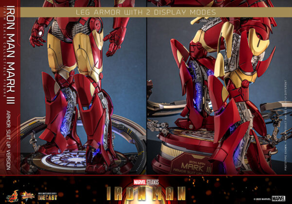 IMsuit (4) Hot Toys Iron Man - Iron Man Mark III Suit Up Version - Imagen 5